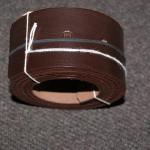 Leather belts in a variety of sizes. We also carry leather and canvas canteen straps, and leather cartridge box slings.